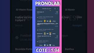 PRONOSTIC FOOT DU LUNDI 23092024  MES 4 PRONOSTICS DAUJOURDHUI [upl. by Gaut]