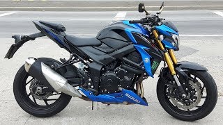 Rodolfinho da Z Testando Suzuki GSXS 750 A [upl. by Kirwin]