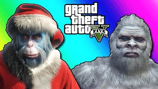 GTA 5 Online  Chasing “The Gooch” amp Tracking Down The Yeti Funny Moments [upl. by Reidid]