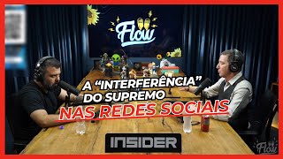 A interferência do supremo nas redes sociais flowpodcast glenngreenwald theintercept política [upl. by Viscardi]