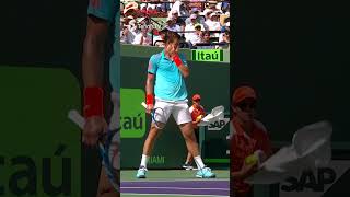 Roger Federers Most Iconic Drop Shot vs Berdych 🤯 [upl. by Farlay]