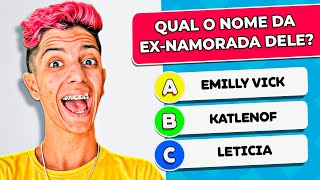 💡SUPER QUIZ DO LEOZINN 077 🥰✨ O Quanto você sabe sobre o namorado da EMILLY VICK [upl. by Halla]