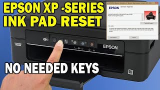 How To Reset Epson Printer XP  235 XP  235A XP  332335 XP  332A XP  432435 Waste ink pad [upl. by Suzan510]