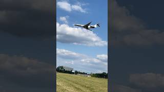 VistaJet Bombardier Global 7500 9HVII landing at Dulles International Airport shorts [upl. by Ellersick603]