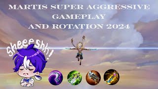 Martis Super Aggressive Gameplay amp Rotation 2024🔥 [upl. by Kristy]