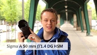 Sigma 50 mm f14 DG HSM ART  PortraitObjektiv der Oberklasse im Test Deutsch [upl. by Malvina]