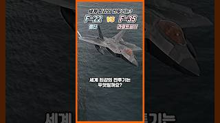 전 세계 최강의 전투기는 f22 f22raptor vs f35 f35lightningii [upl. by Immak714]