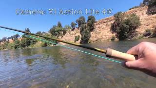 American Shad Fly Fishing Swinging fly G Loomis GLX Roaring River switch Rod Danielsson fly reel [upl. by Aenat]