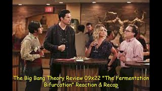 The Big Bang Theory Review 09x22 quotThe Fermentation Bifurcationquot Reaction amp Recap [upl. by Hephzipa]