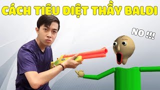 CrisDevilGamer HƯỚNG DẪN CÁCH TIÊU DIỆT THẦY BALDI [upl. by Natanhoj]