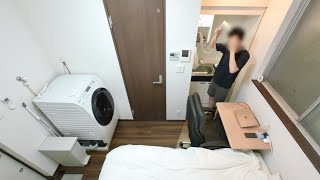 Night Routine  A Micro Apartment Life in Tokyo  7sqm75sqft [upl. by Zicarelli818]