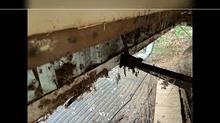 Replace mobile home rim joist [upl. by Aletta752]