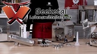 Beeketal Edelstahl Fleischwolf FW735 [upl. by Osugi]