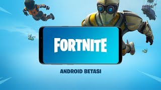 FORTNITE ANDROID BETASI ÇIKTI [upl. by Oiramd]