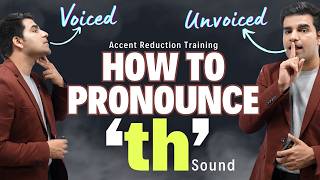 How to Pronounce the th Sound  Accent Reduction Training  Pronunciation Practice [upl. by Weidar]