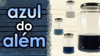 Azul do além EXPERIÊNCIA de QUÍMICA do relógio de iodo [upl. by Ardnuhs]