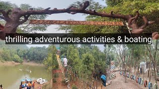 vizag kambalakonda eco parkadventurous activitieslike the video amp subscribe [upl. by Atteyram]