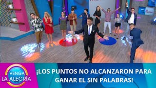 Ni cerca de ganar el Sin Palabras  Programa 29 septiembre 2022 PARTE 1  Venga La Alegría [upl. by Eiresed]