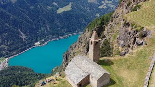 ITINERARI SAN ROMERIO L EREMO A PICCO SUL LAGO DI POSCHIAVO STORIE DI CONTRABBANDIERI [upl. by Eglanteen]