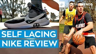 We Played Basketball in Self Lacing Nikes Nike Adapt BB  Review [upl. by Neille900]