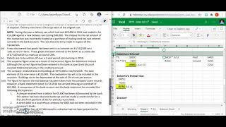 2019  Liken Ltd  Company Account  Adjustment vi [upl. by Xel]