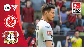 FC 24  EINTRACHT FRANKFURT vs BAYER LEVERKUSEN  BUNDESLIGA PS5 [upl. by Eiramnwad]