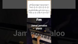 jamal jamaloo piano sheet music [upl. by Tasiana959]