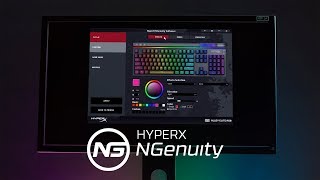 HyperX RGB、巨集和設定檔設定軟體  HyperX NGenuity [upl. by Ahsikat309]