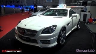 Carlsson CB25 S SLK  Geneva 2012 with GTspiritcom [upl. by Arrak958]