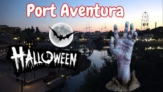 Port Aventura HALLOWEEN Pasajes Terror Atracciones Espectáculos  PortAventura World [upl. by Hennessy]