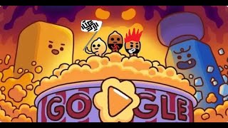 Google popcorn game  first playthrough first win [upl. by Jacklin]