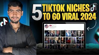 5 Viral Trending Niches for TikTok How To find Viral Niches for TikTok 2024 [upl. by Elvia]