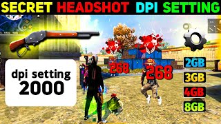 Free Fire DPI Settings  Free Fire Dpi Settings 2gb 3gb 4gb 6gb 8gb Ram Mobile  Khuni Gamers [upl. by Ilyssa]