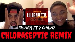 Eminem Chloraseptic Remix Ft 2 Chainz amp Phresher Reaction [upl. by Marshal]