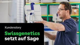 Wie Swissgenetics seine Agilität und Prozesseffizienz mit Sage X3 erhöht [upl. by Yorgo]