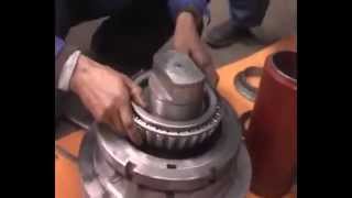 XGJ pellet mill roller assemble [upl. by Collis]