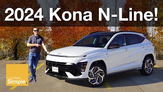 2024 Hyundai Kona NLine AWD  Sporty Subcompact SUV [upl. by Nylitsirk]