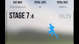 Beep Test with Levels [upl. by Aeel]