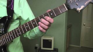 Pink Panther Guitar Lesson part 1 [upl. by Charis922]