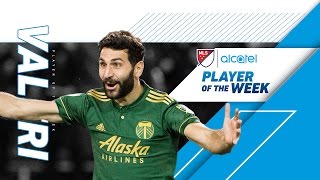 Alcatel Player of the Week  Diego Valeri Week 1  Alcatel Player of the Week [upl. by Talbot162]