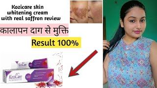 kozicare skin whitening cream saffron pigmentation creamskin ko gora kaise karengora hone k cream [upl. by Atiekal574]