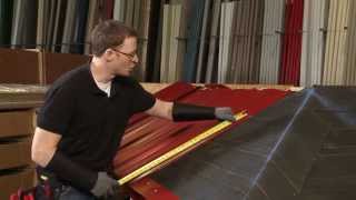 How to Install a Hip Panel ABC SL16® Metal Roofing System [upl. by Wertheimer283]