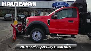 Certified 2018 Ford Super Duty F550 DRW XL Hamilton NJ 24744A [upl. by Allisirp]