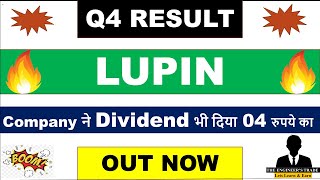 Lupin q4 Results 2023  Lupin results today  Lupin results  Lupin dividend 2023  Lupin share [upl. by Benildis609]