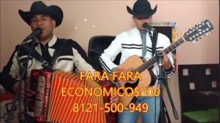 FARA FARA ECONOMICO 800 TEL8121500949 [upl. by Ary107]