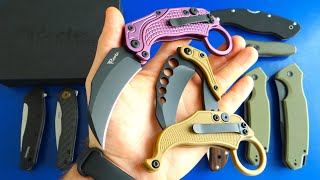 ЧУДНЫЙ ЗВЕРЬ Reate Knives EXO K Gravity Karambit [upl. by Synned587]