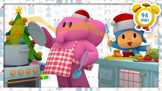 🍗 POCOYO in ENGLISH  A Christmas Banquet 🎄 94 min  Full Episodes  VIDEOS and CARTOONS for KIDS [upl. by Livingstone]