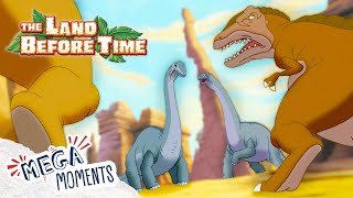 Longnecks Cornered By Sharpteeth 🫣  The Land Before Time  1 Hour Of Full Episodes  Mega Moments [upl. by Ziul]