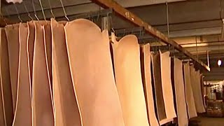 Leather Tanning at J E Sedgwick amp Co [upl. by Bel]