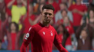 Nottingham Forest VS Derby County FIFA 23 [upl. by Baalman395]